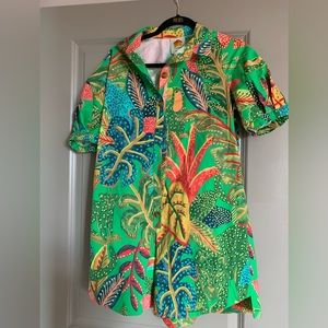Farm Rio Tropical Print Romper